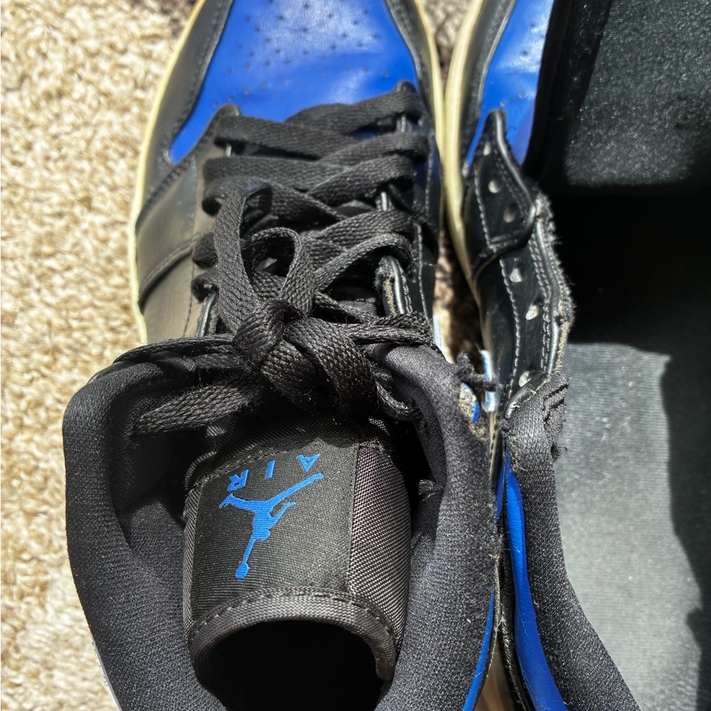 Nike Men's High-Top Sneakers in Black and Blue size 9 - Picture 4 of 10